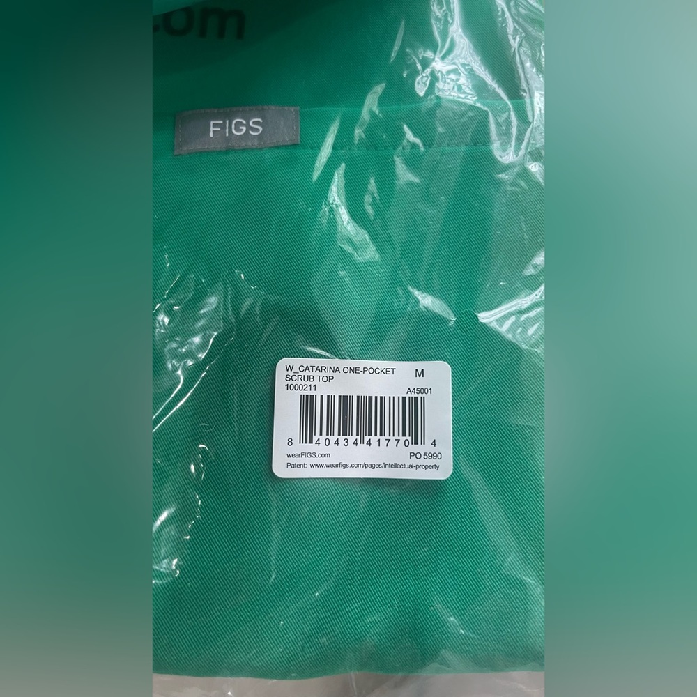 Brand New Figs EverGreen Scrub Set Top M pants S - Picture 5 of 7